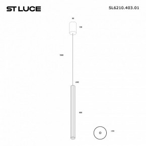 Подвесной светильник ST-Luce LILT SL6210.403.01 в Талице - talica.ok-mebel.com | фото 3