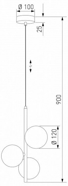 Подвесной светильник TK Lighting ESTERA 6188 ESTERA BROWN в Талице - talica.ok-mebel.com | фото 3
