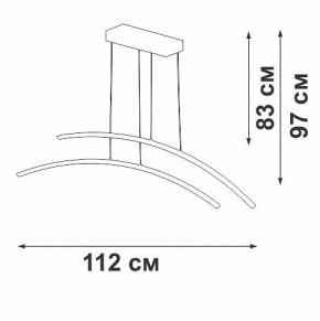 Подвесной светильник Vitaluce V2709 V2709-8/2S в Талице - talica.ok-mebel.com | фото 3