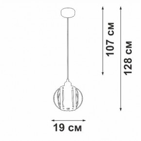 Подвесной светильник Vitaluce V2852 V2852-1/1S в Талице - talica.ok-mebel.com | фото 6