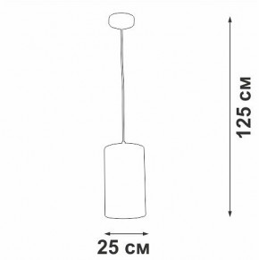 Подвесной светильник Vitaluce V2895 V2895-0/1S в Талице - talica.ok-mebel.com | фото 6
