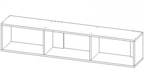 ЛУКСОР-4 Полка навесная (ЦРК.ЛКС.04 полка навесная) в Талице - talica.ok-mebel.com | фото 2