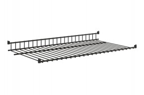 Полка сотовая L695 (черный муар) в Талице - talica.ok-mebel.com | фото
