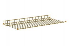 Полка сотовая L695 (золото) в Талице - talica.ok-mebel.com | фото