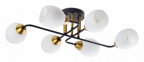 Потолочная люстра Arte Lamp Andrea A8141PL-6BK в Талице - talica.ok-mebel.com | фото
