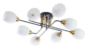 Потолочная люстра Arte Lamp Andrea A8141PL-8BK в Талице - talica.ok-mebel.com | фото