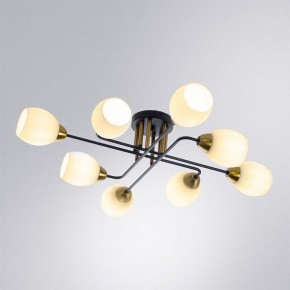 Потолочная люстра Arte Lamp Andrea A8141PL-8BK в Талице - talica.ok-mebel.com | фото 2