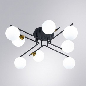 Потолочная люстра Arte Lamp Gemini A2243PL-8BK в Талице - talica.ok-mebel.com | фото 2