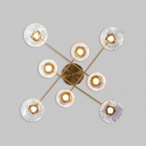 Потолочная люстра Eurosvet Ripple 50389 LED латунь в Талице - talica.ok-mebel.com | фото 3