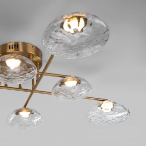 Потолочная люстра Eurosvet Ripple 50389 LED латунь в Талице - talica.ok-mebel.com | фото 6