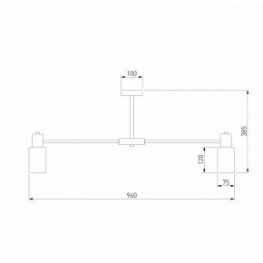 Потолочная люстра Eurosvet Vegga 70160/12 хром Smart в Талице - talica.ok-mebel.com | фото 4