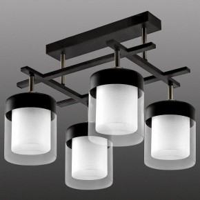 Потолочная люстра Imex MD.06593 MD.06593-4-S-BK+AB в Талице - talica.ok-mebel.com | фото