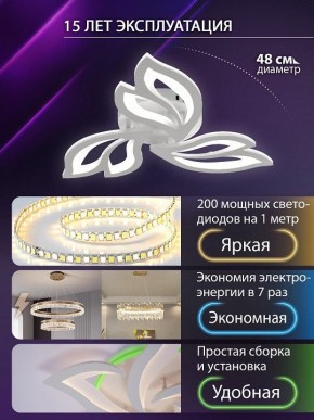 Потолочная люстра Natali Kovaltseva  LED LAMPS 81426 в Талице - talica.ok-mebel.com | фото 5