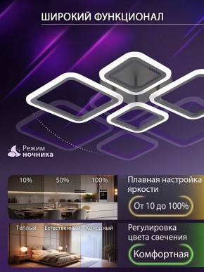 Потолочная люстра Natali Kovaltseva OPTI LED LAMPS 81108/2C в Талице - talica.ok-mebel.com | фото 6