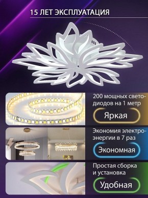 Потолочная люстра Natali Kovaltseva RIF LED LAMPS 81118/6C в Талице - talica.ok-mebel.com | фото 5