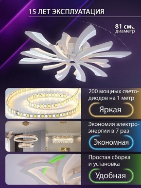 Потолочная люстра Natali Kovaltseva VIO LED LAMPS 81454 в Талице - talica.ok-mebel.com | фото 5