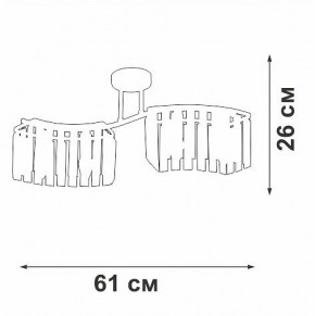 Потолочная люстра Vitaluce V5884 V5884-0/4PL в Талице - talica.ok-mebel.com | фото 4
