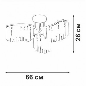 Потолочная люстра Vitaluce V5884 V5884-0/6PL в Талице - talica.ok-mebel.com | фото 3