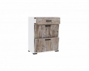 Прихожая Бриз Обувница (Белый/ Дуб юкон) в Талице - talica.ok-mebel.com | фото 2