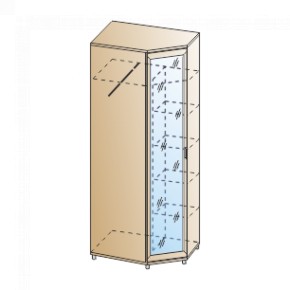 Прихожая Мелисса композиция 10 (Гикори Джексон светлый) в Талице - talica.ok-mebel.com | фото 6