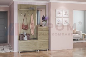 Прихожая Мелисса композиция 8 (Гикори Джексон светлый) в Талице - talica.ok-mebel.com | фото