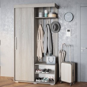 Прихожая Зара ПР-01 (ясень белый) в Талице - talica.ok-mebel.com | фото 3