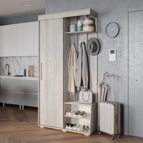 Прихожая Зара ПР-01 (ясень белый) в Талице - talica.ok-mebel.com | фото 4