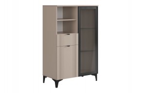 РИЧ Комод 2 со стеклом в Талице - talica.ok-mebel.com | фото