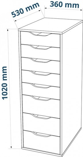 S01439 Ингар Д 132 стол письменный 132x58x76, белый в Талице - talica.ok-mebel.com | фото