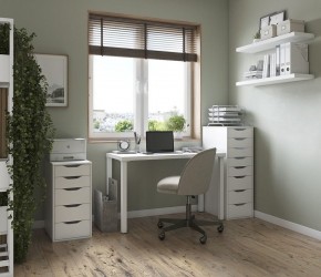 S01439 Ингар Д 132 стол письменный 132x58x76, белый в Талице - talica.ok-mebel.com | фото 2