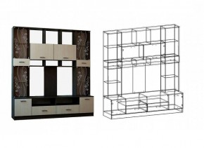 САБИНА ГОСТИНАЯ НАБОР №ВД-1 (венге/дуб белфорт) в Талице - talica.ok-mebel.com | фото 4