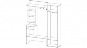 САБРИНА Прихожая в Талице - talica.ok-mebel.com | фото 3
