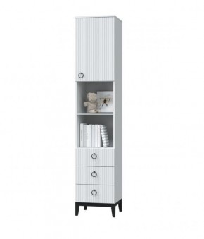 ШАРЛИЗ Шкаф для книг (Белое сияние/Белый снег) в Талице - talica.ok-mebel.com | фото