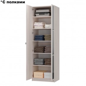 Шкаф 2-х створчатый Зарина ШК-01 (ясень белый) в Талице - talica.ok-mebel.com | фото 3