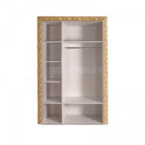 Шкаф 3-х дв.Тиффани Premium черная/золото (ТФШ1/3(П) в Талице - talica.ok-mebel.com | фото 2