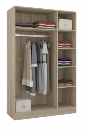 Шкаф 3-х створчатый Леси + Зеркало в Талице - talica.ok-mebel.com | фото 2