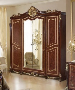 Шкаф 4-х дверный с зеркалами (19.144) Джоконда в Талице - talica.ok-mebel.com | фото