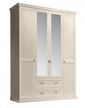Шкаф 4-х дверный (с зеркалами) для платья и белья с выдвижными ящиками Венеция дуб седан (ВНШ1/41) в Талице - talica.ok-mebel.com | фото 1