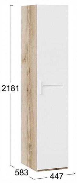 Шкаф для белья Фьюжн ТД-260.07.01 в Талице - talica.ok-mebel.com | фото 4