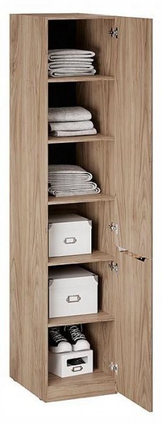 Шкаф для белья Глосс СМ-319.07.001 в Талице - talica.ok-mebel.com | фото 2