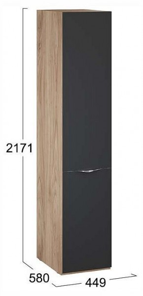 Шкаф для белья Глосс СМ-319.07.001 в Талице - talica.ok-mebel.com | фото 4