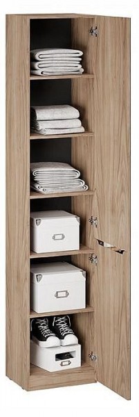 Шкаф для белья Глосс СМ-319.07.011 в Талице - talica.ok-mebel.com | фото 2