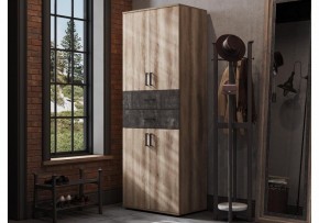 Шкаф для белья Паркинс в Талице - talica.ok-mebel.com | фото 4