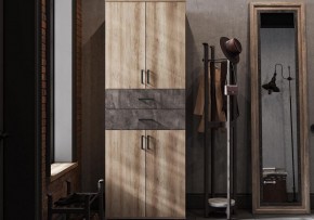 Шкаф для белья Паркинс в Талице - talica.ok-mebel.com | фото 6