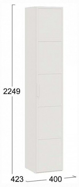 Шкаф для белья Стелла Исп.2 в Талице - talica.ok-mebel.com | фото 4