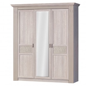 Шкаф для одежды 3-х дверный №180 "Лючия" Дуб оксфорд серый в Талице - talica.ok-mebel.com | фото