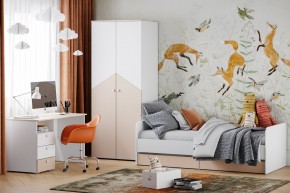 Шкаф для одежды НМ 041.42 "Банни" (Бисквит) в Талице - talica.ok-mebel.com | фото 3