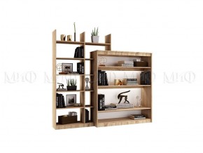 ТЕРРА Шкаф для посуды (Белый глянец/дуб сонома) в Талице - talica.ok-mebel.com | фото 2