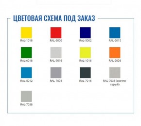 Шкаф для раздевалок усиленный ML-11-40 (базовый модуль) в Талице - talica.ok-mebel.com | фото 2