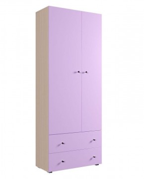 Шкаф ДМ 800 с 2-мя ящиками (розовый) в Талице - talica.ok-mebel.com | фото 8